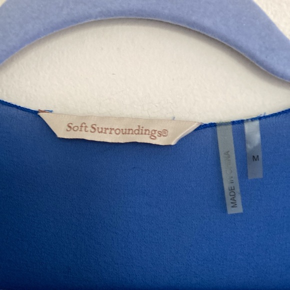 Soft Surroundings Womens Silk Undercover Topper Sz MD Kimono Sheer Open Front - Picture 2 of 10